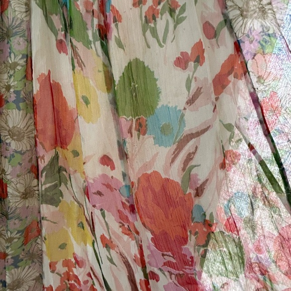 Anthropologie Malibu Floral Maxi Dress Size 0 retails $220 - Picture 9 of 16